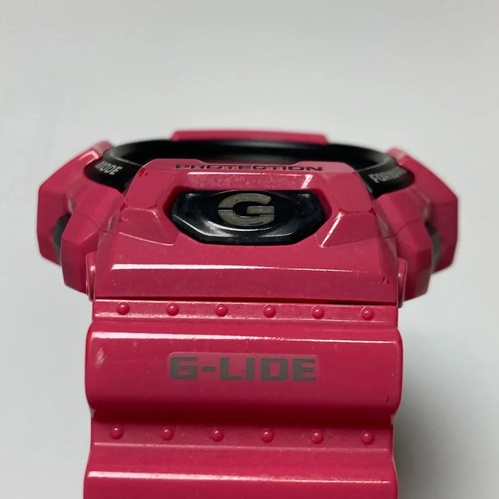 Casio Gshock, GLS-8900 pink positive display, low temp lcd, working battery